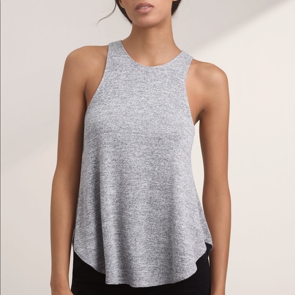 Aritzia Wilfred Free Burnette Tank Top Gray - Picture 1 of 6